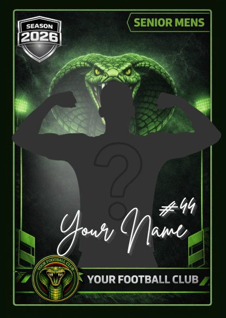 Sports Player Cards - Design 2