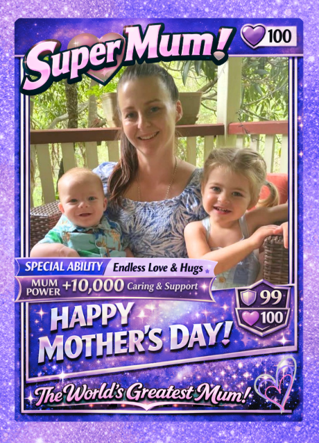Mothers Day - Super Mum