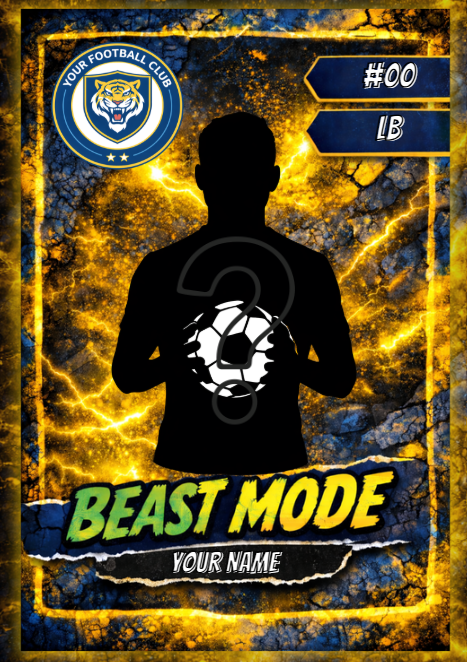 Sports Player Cards - Design 1
