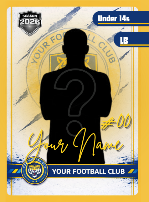 Sports Player Cards - Design 1